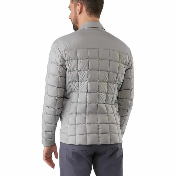 Arc'teryx Men's Rico Shacket Grey 750 Down Snap Front Shirt Jacket | Large - Picture 4 of 12
